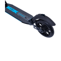 Самокат 2-колесный Trigger 200 мм, дисковый тормоз, черный/голубой